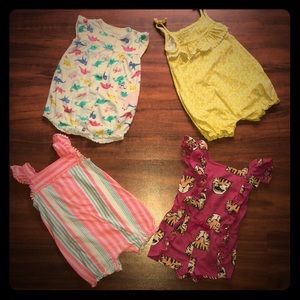 😽12 MO ROMPER BUNDLE - EUC😽